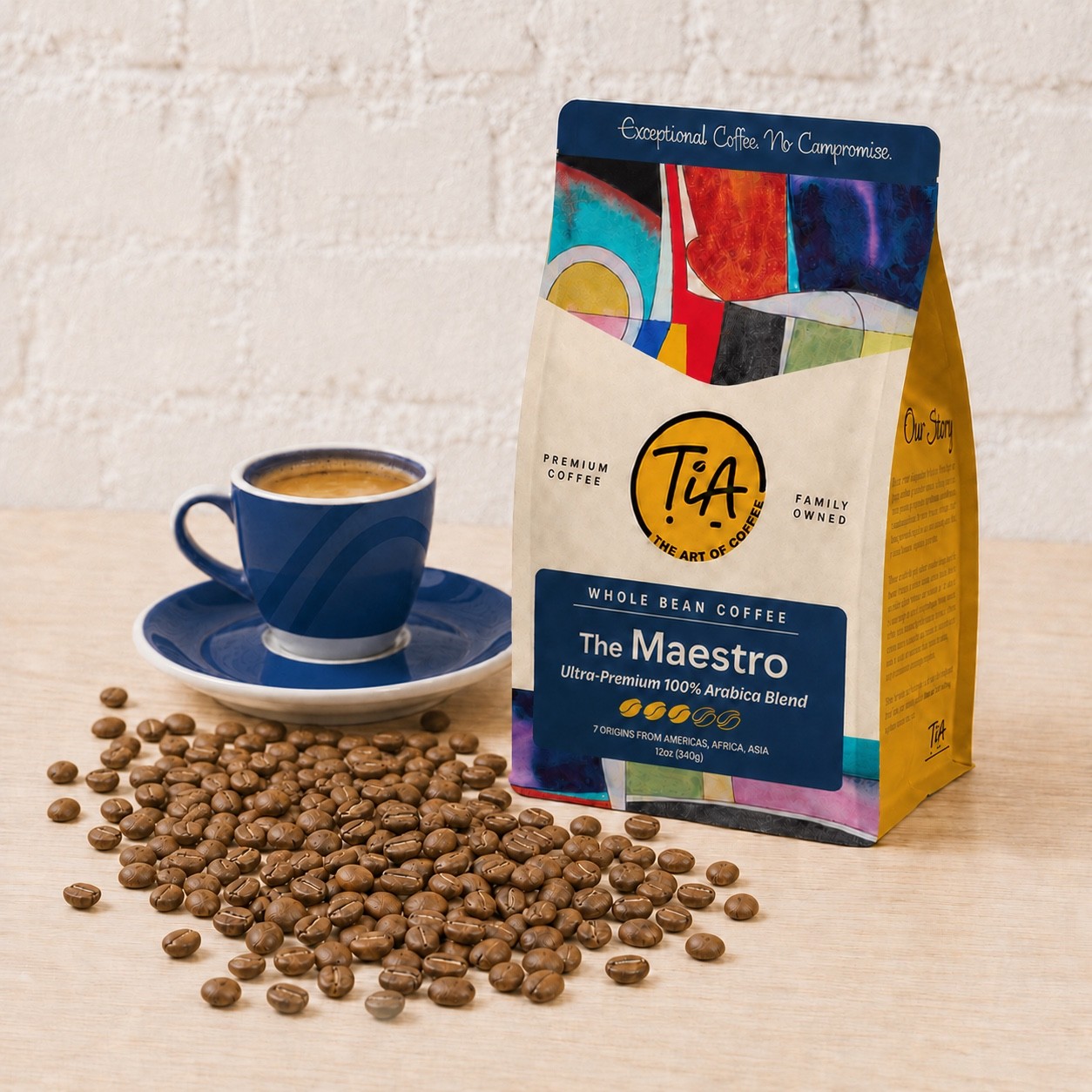 The Maestro - Medium Roast Medium roast from Tia Coffee