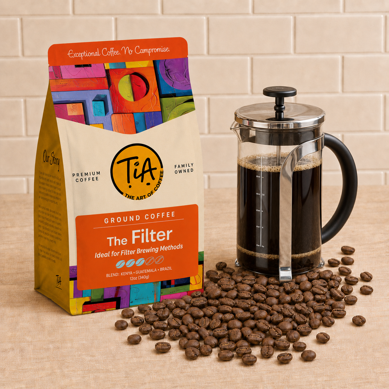 The Filter - Medium Roast Medium roast from Tia Coffee
