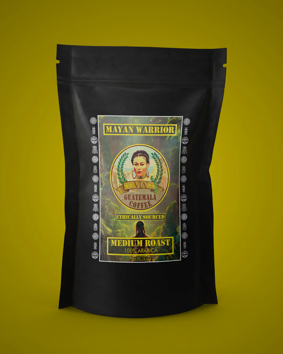 Mayan Warrior - Medium Roast Guatemala Coffee Arabica