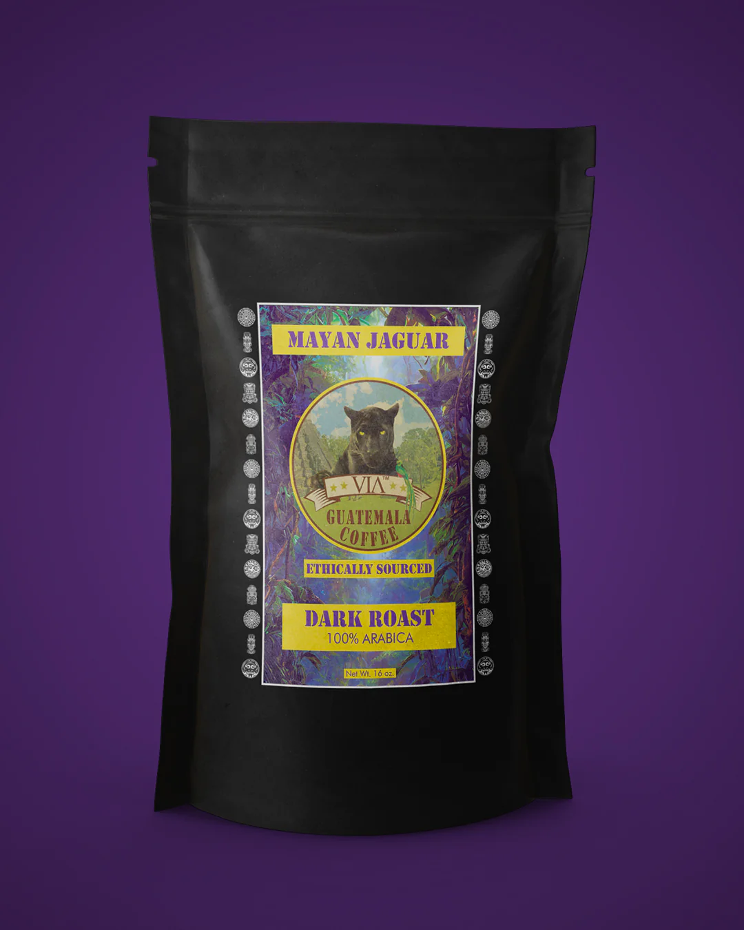 Mayan Jaguar - Dark Roast Guatemala Coffee Arabica