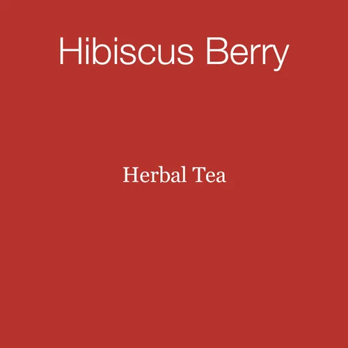 Hibiscus Berry Herbal Tea (2oz) Organic