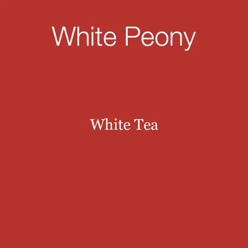 White Peony White Tea (1oz) Organic