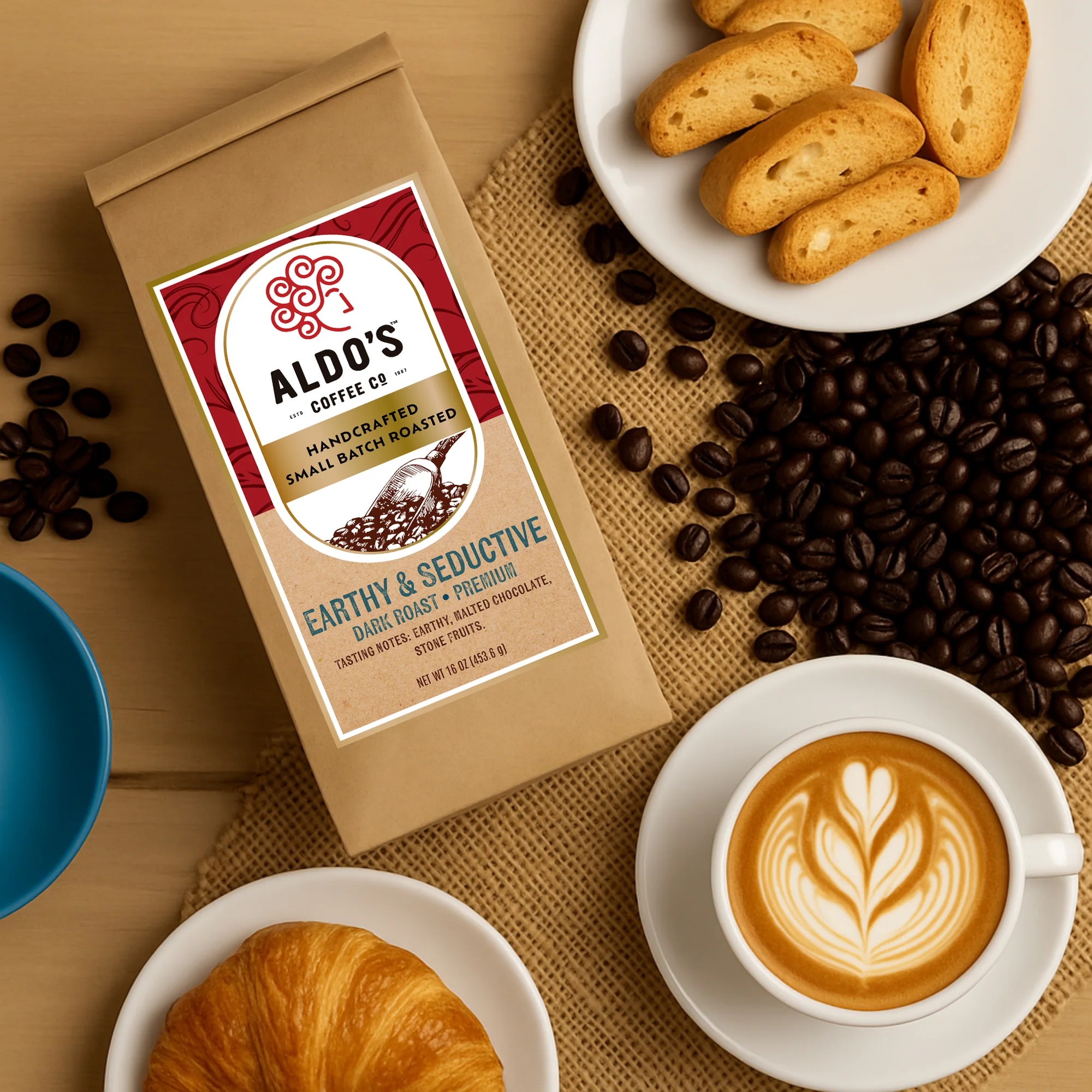 Earthy & Seductive Coffee Blend (Dark Roast) 4