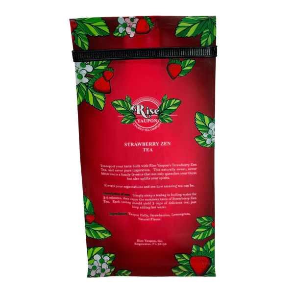 Strawberry Zen Yaupon Tea 5