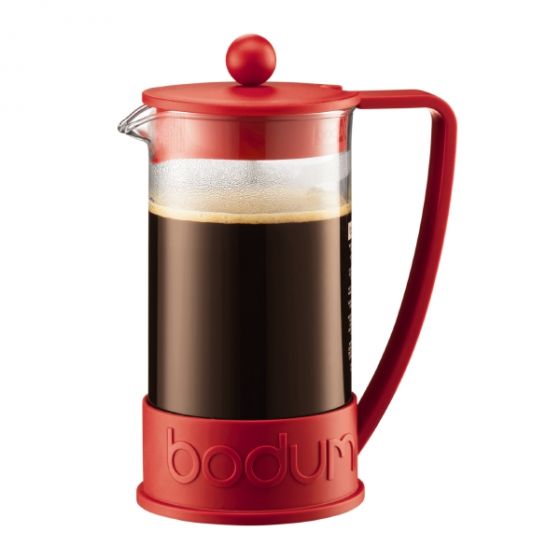 Brazil French Press 8, Cup Red from TM Ward Coffee