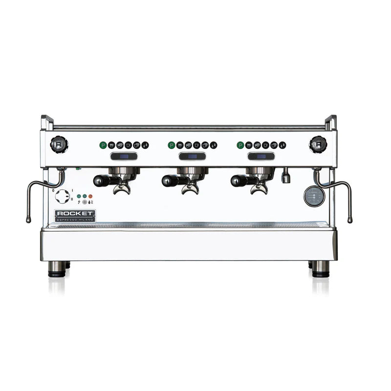 Rocket Boxer Espresso Machine - 3 Group Volumetric from TM Ward Coffee