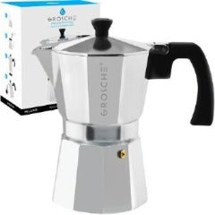 Espresso Maker Stovetop 1, 3, 6, 9 Cup from TM Ward Coffee