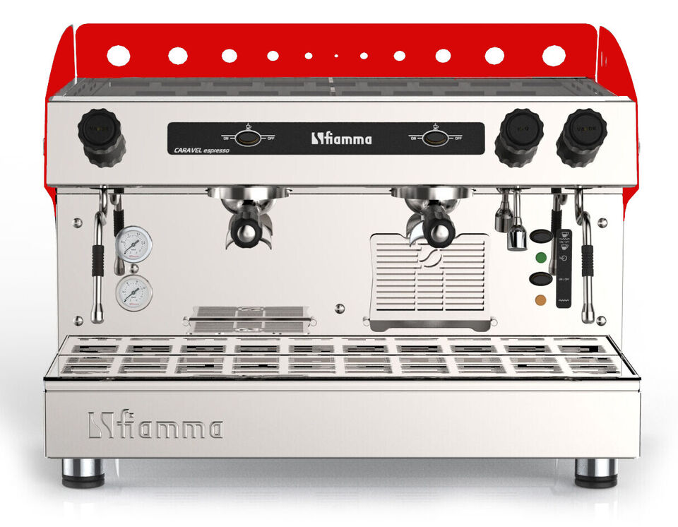 Fiamma Caravel 2 Group Semi Espresso Machine Special Deal from TM Ward Coffee
