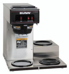 Bunn VP17-3, Stainless (3 Lower Warmers) from TM Ward Coffee