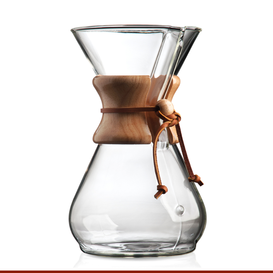 Chemex Classic Coffee Makers 3 , 6, 8, 10 Cup Great Deal and In Stock! from TM Ward Coffee
