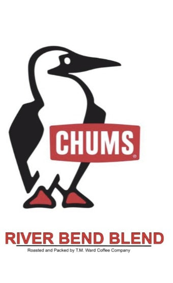 CHUMS - River Bend Blend 1 LB (16oz) On Sale! (14.50) Dark roast from TM Ward Coffee