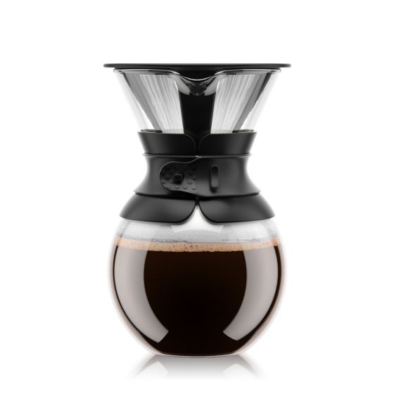 Bodum Pour Over Coffee Maker with Permanent Filter, 1.0 l, 34 oz from TM Ward Coffee